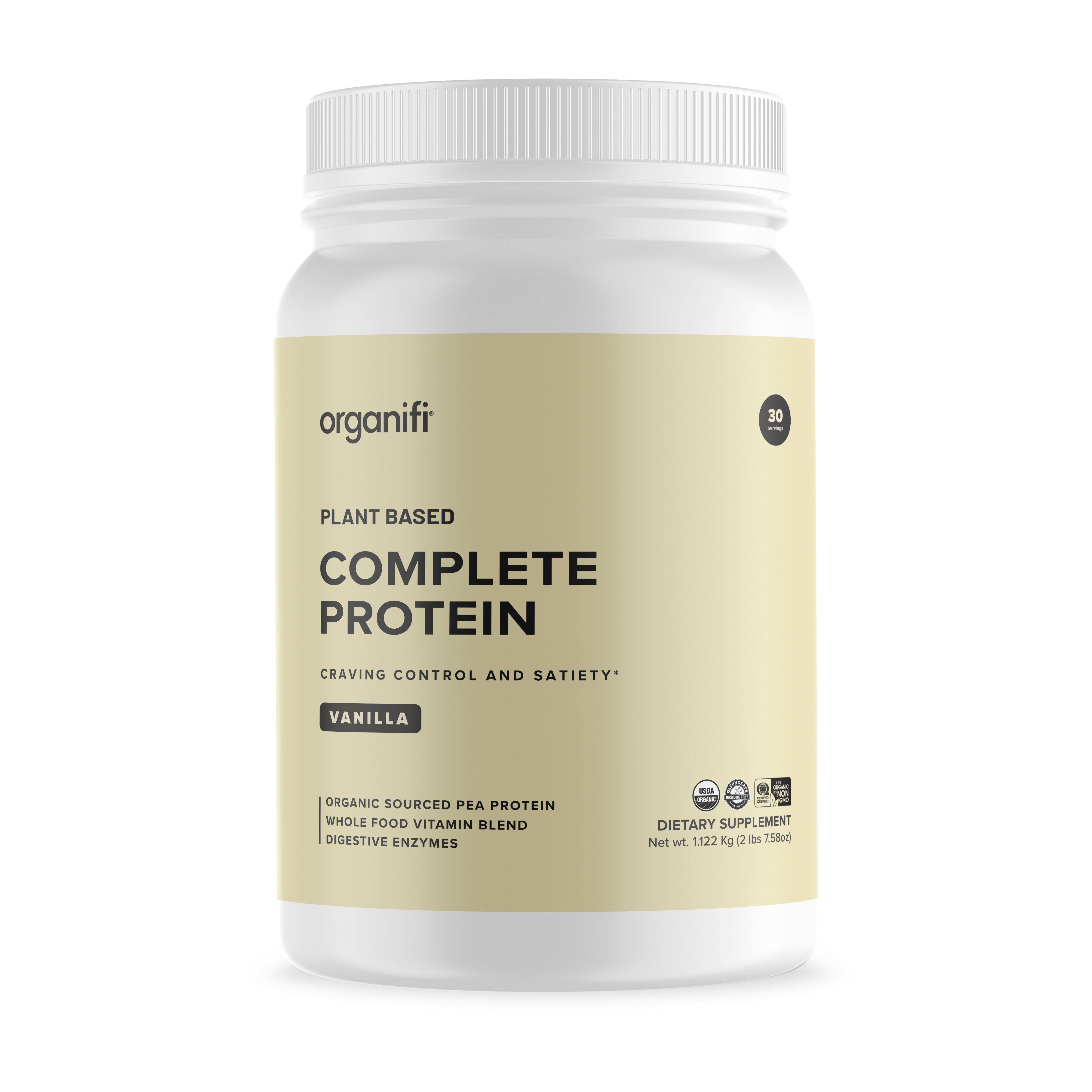 Organifi, Complete Protein, Vanilla