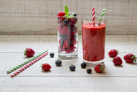 Incredibly Festive Flag Day Protein Smoothie