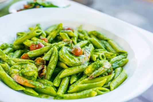Organifi Pesto Pasta (Made With Zucchini Noodles!)