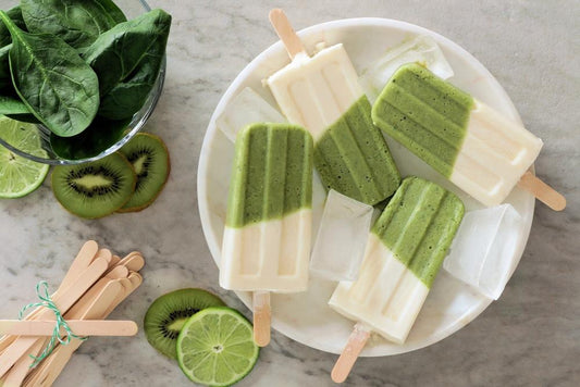 Cool Off With These Grab-And-Go Green Smoothie Popsicles