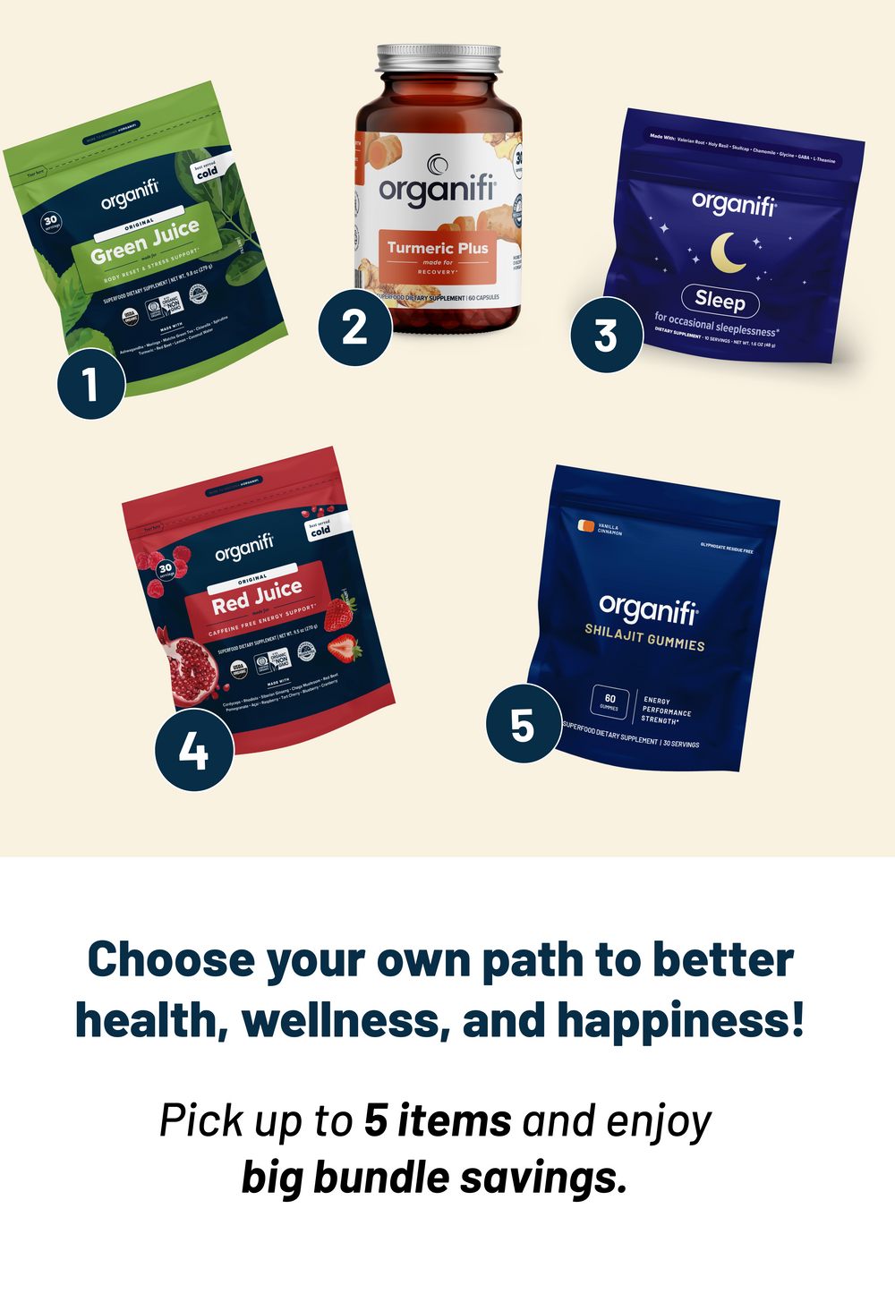 Organifi Plant Based Superfood Blends organifi