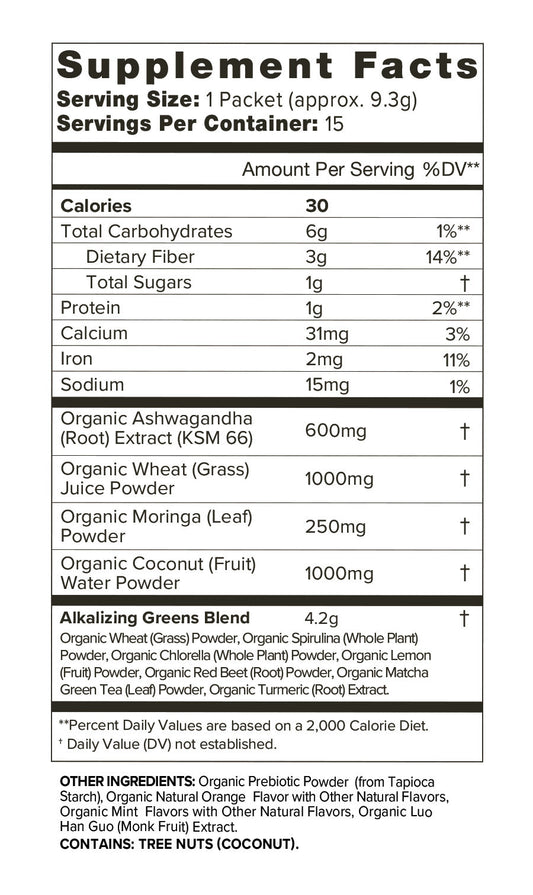 Green Juice Travel Packs 30 ct