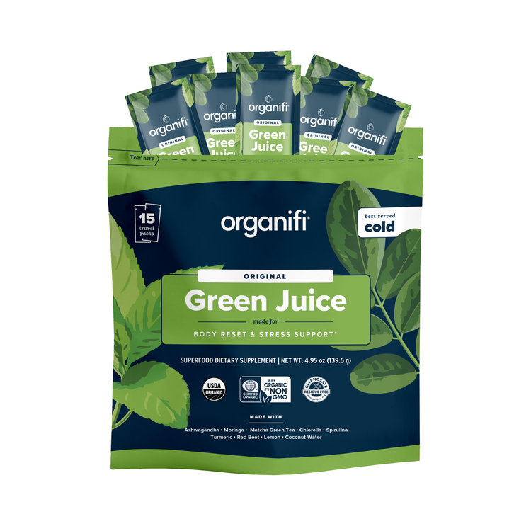 Green Juice Travel Packs (15 ct.) - Free Shipping