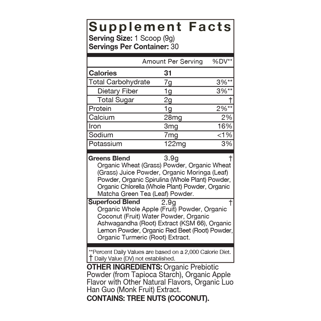 Green Juice Crisp Apple